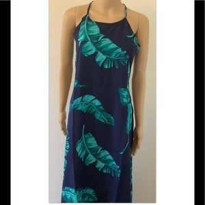 28 Palms Maxi dress Women's XL Tropical Hawaiian / Luau Shift fit and flare